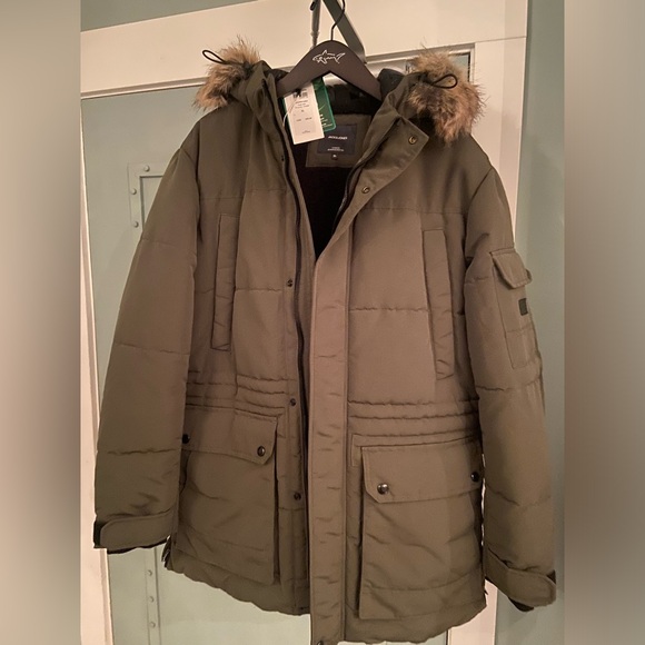 Men’s Jack&Jones Casper parka XL forest night new - Picture 1 of 9